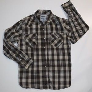 Levi Strauss Two Horse Brand Western Plaid XL